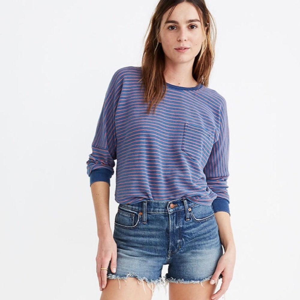 Madewell: The Perfect Jean Short in Rayburn